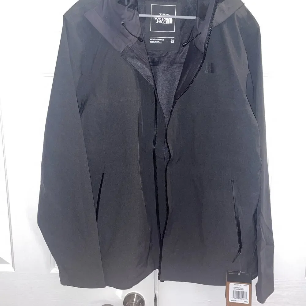 North Face Men’s S/Shell Hoody Full Zip Jacket TNF Gray GNF0A5IV7 $249 Size XL
